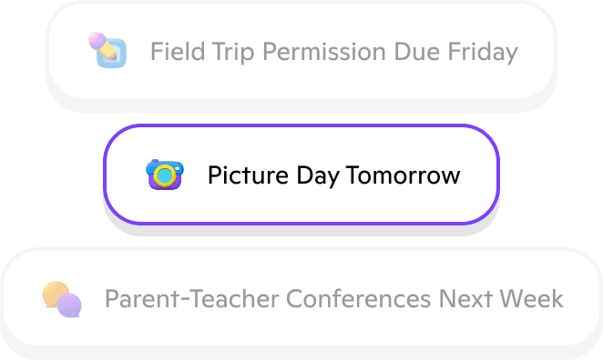 School reminders