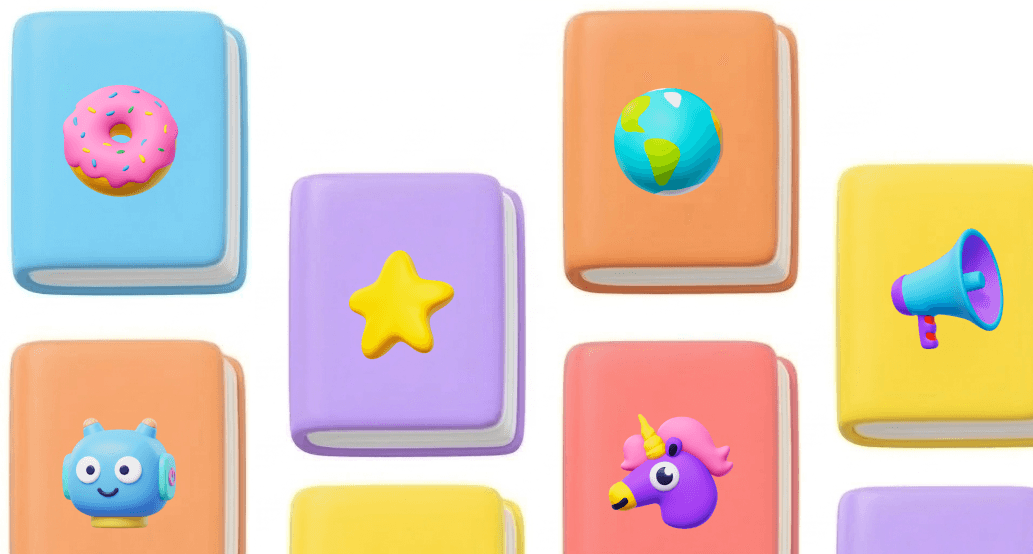 Colorful Magic Books