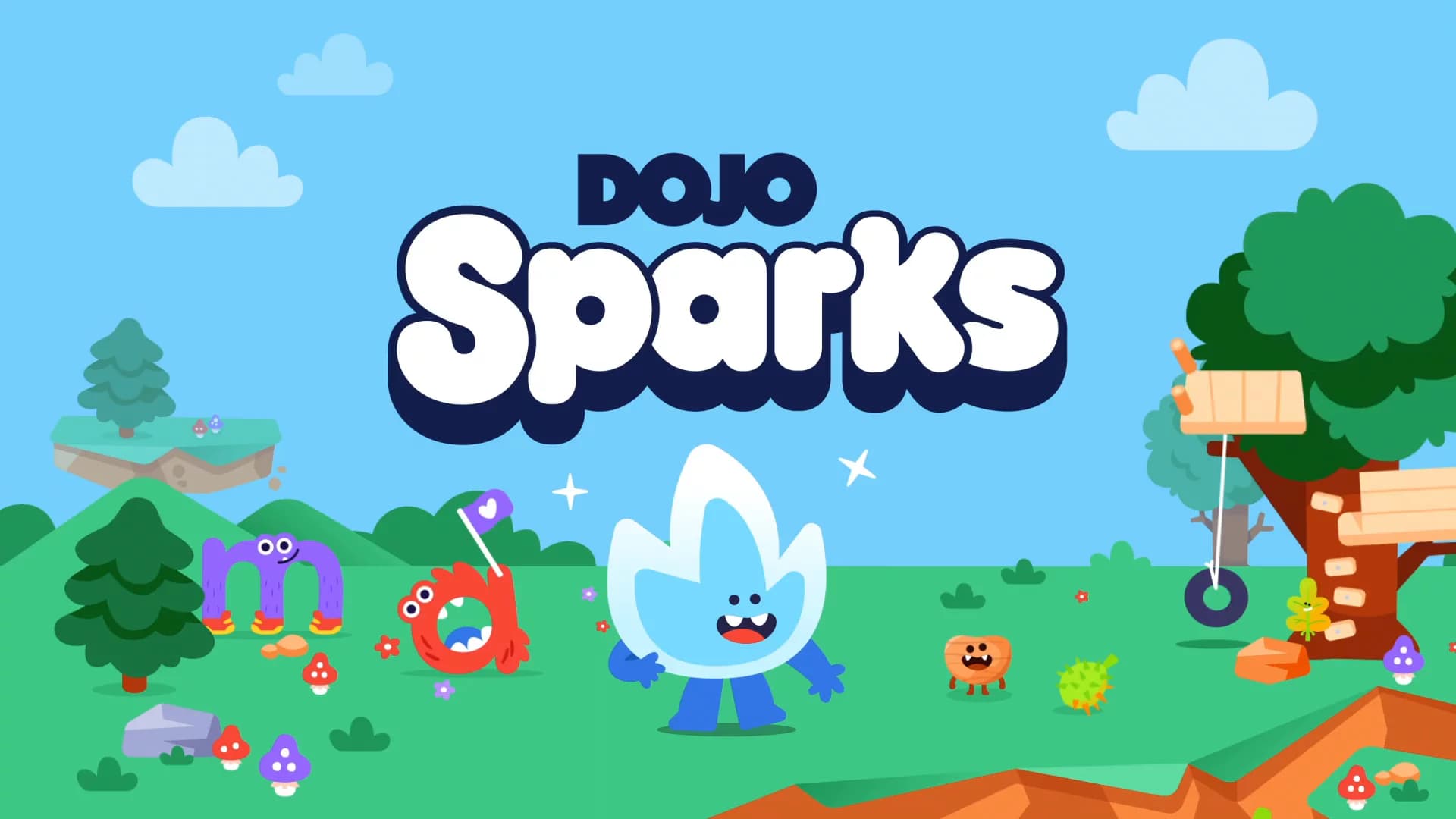 Dojo Sparks on a tablet